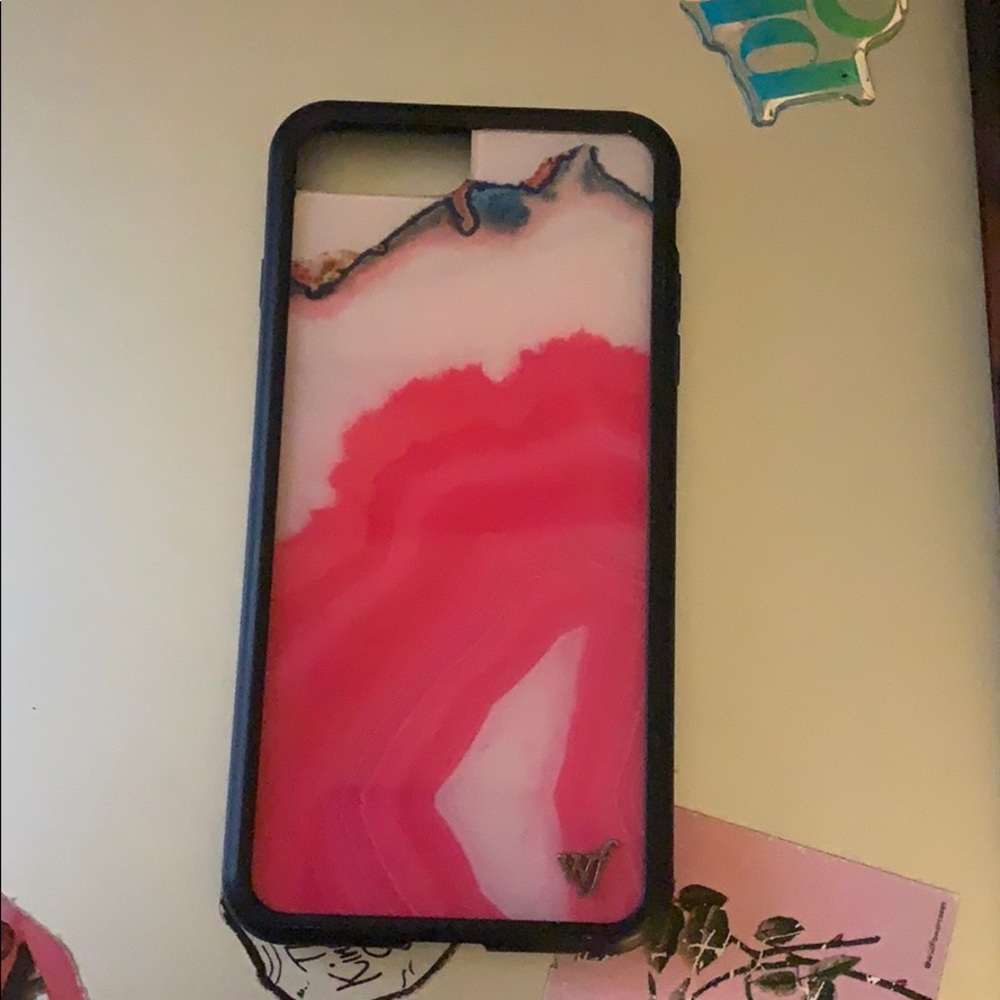 Wildflower Magenta Stone iPhone 8 Plus case